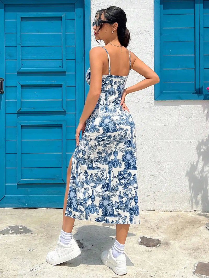Vestido Midi Feminino Veronik