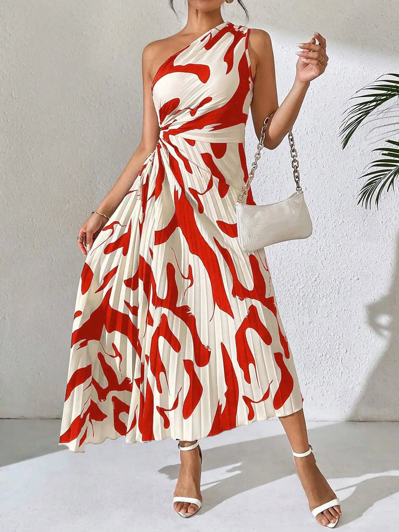 Vestido Midi Assimétrico Chanely