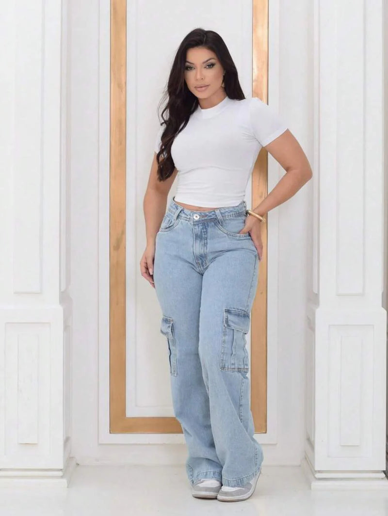 WIDE CARGO JEANS LANÇAMENTO !!!