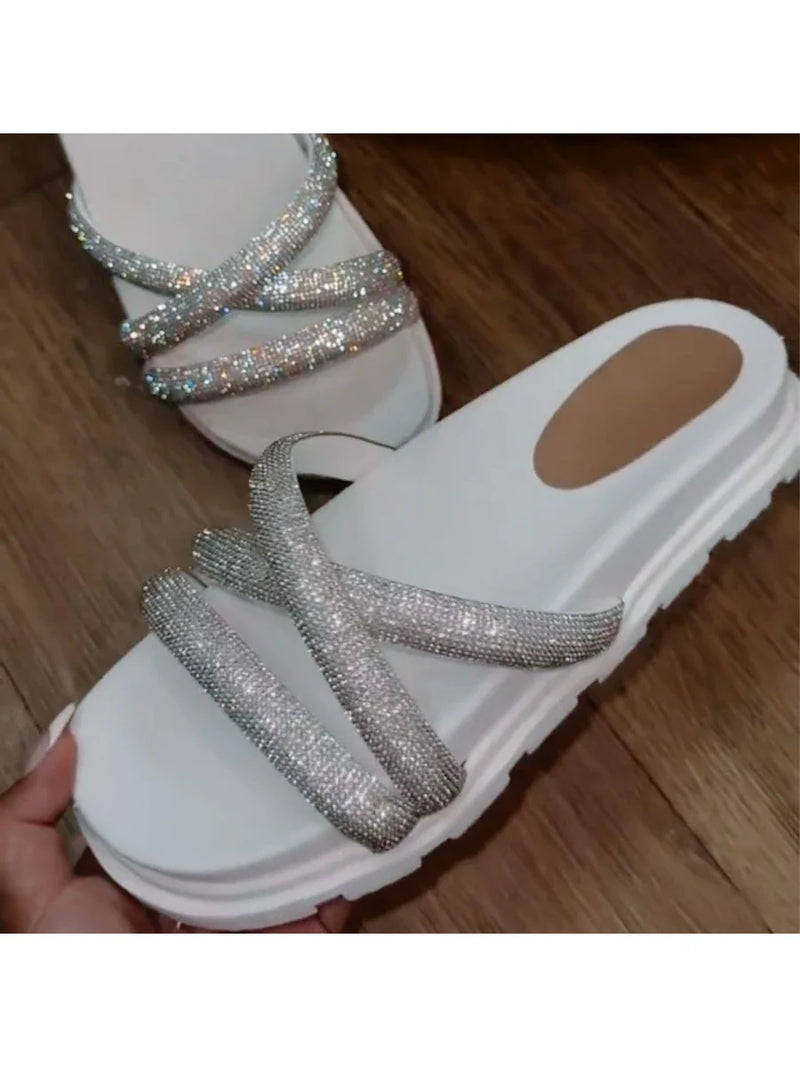 PAPETE BIRKEN SANDALIA FEMININA SYTASS CRISTAL