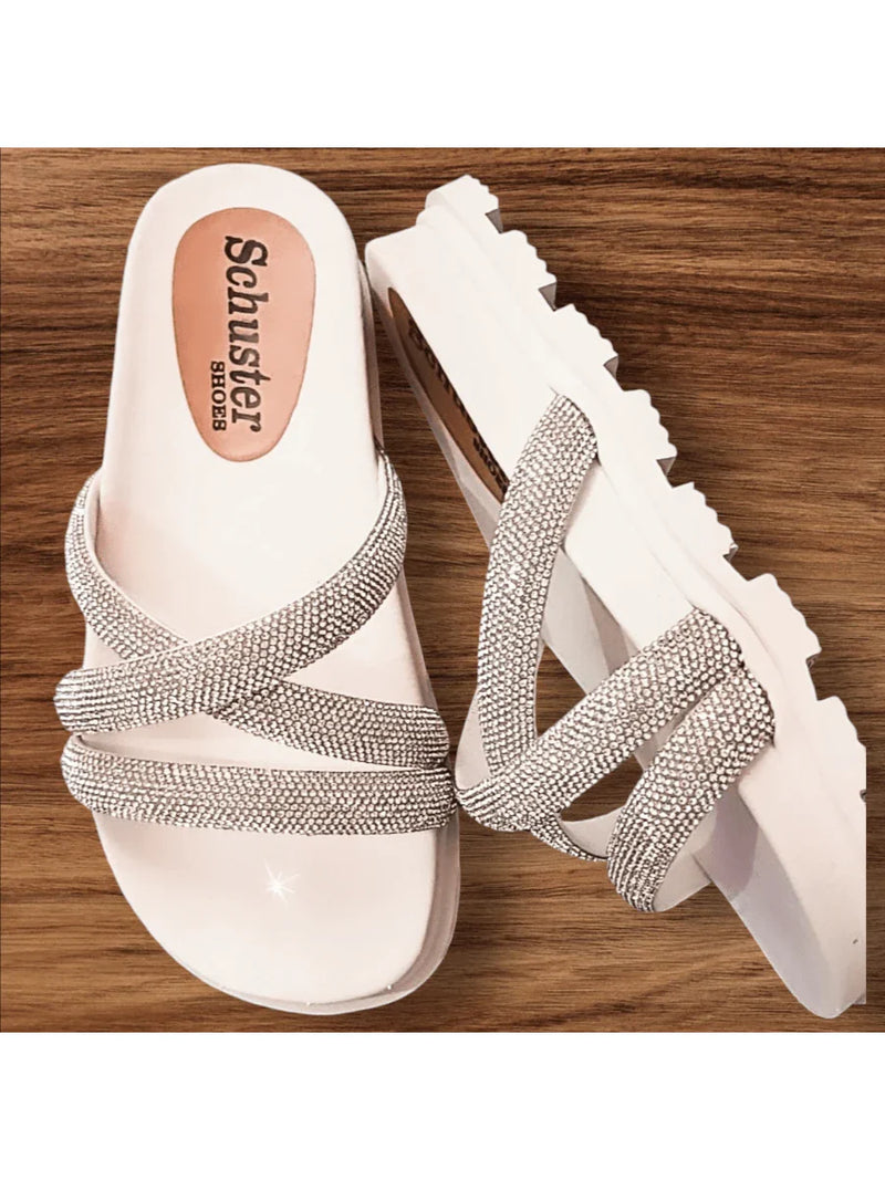 PAPETE BIRKEN SANDALIA FEMININA SYTASS CRISTAL