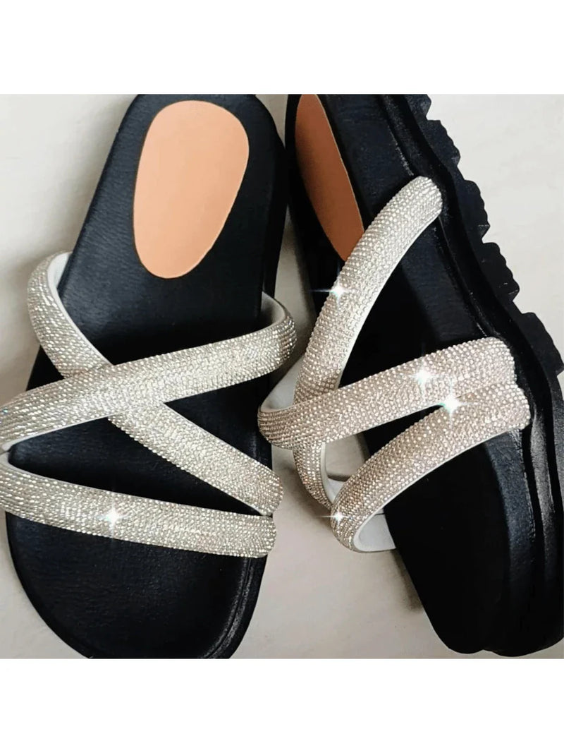 PAPETE BIRKEN SANDALIA FEMININA SYTASS CRISTAL