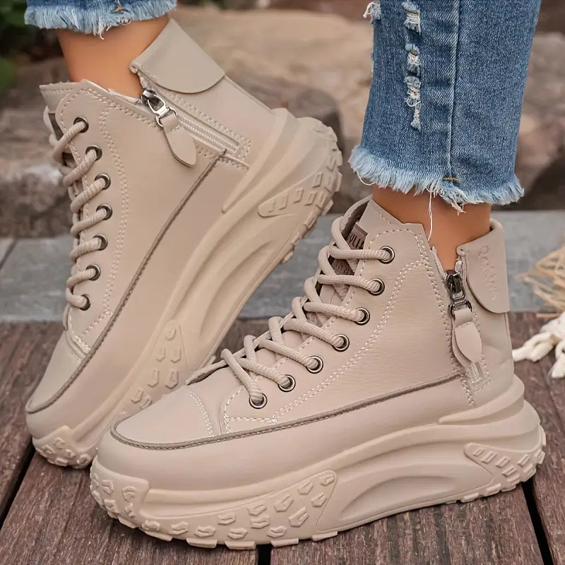 Tênis Plataforma Feminino Bella Urban™ – Altura, Conforto e Estilo em um Só