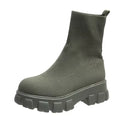 Bota Estilo Tratorada Feminina – Alta, Moderna e Flexível