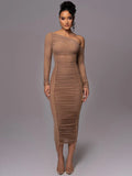 Vestido Midi Elegance Feminino