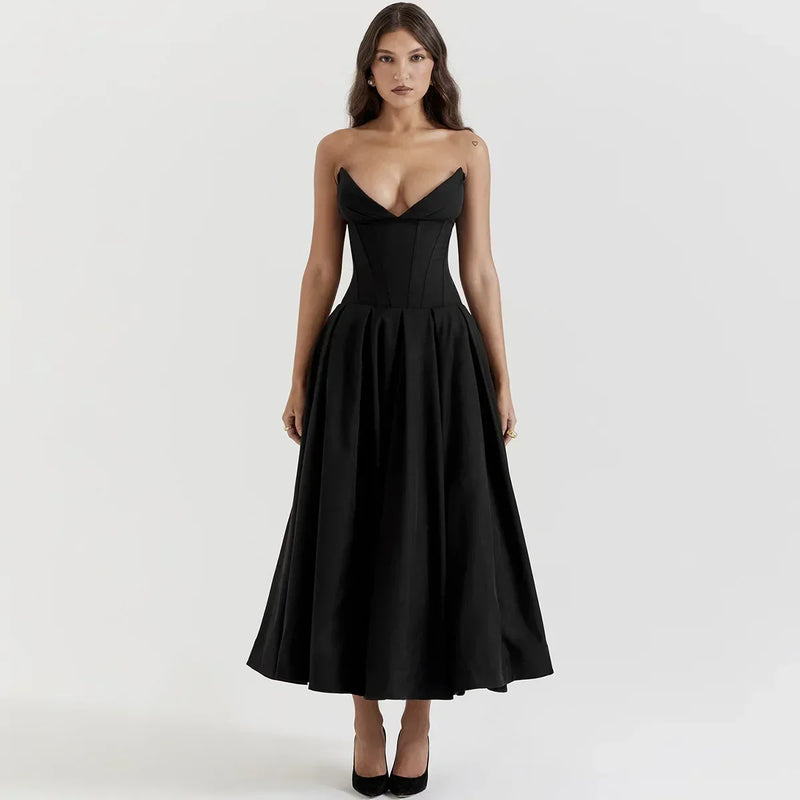 Vestido Longo Tomara que Caia Elegante - Ideal para Eventos Especiais