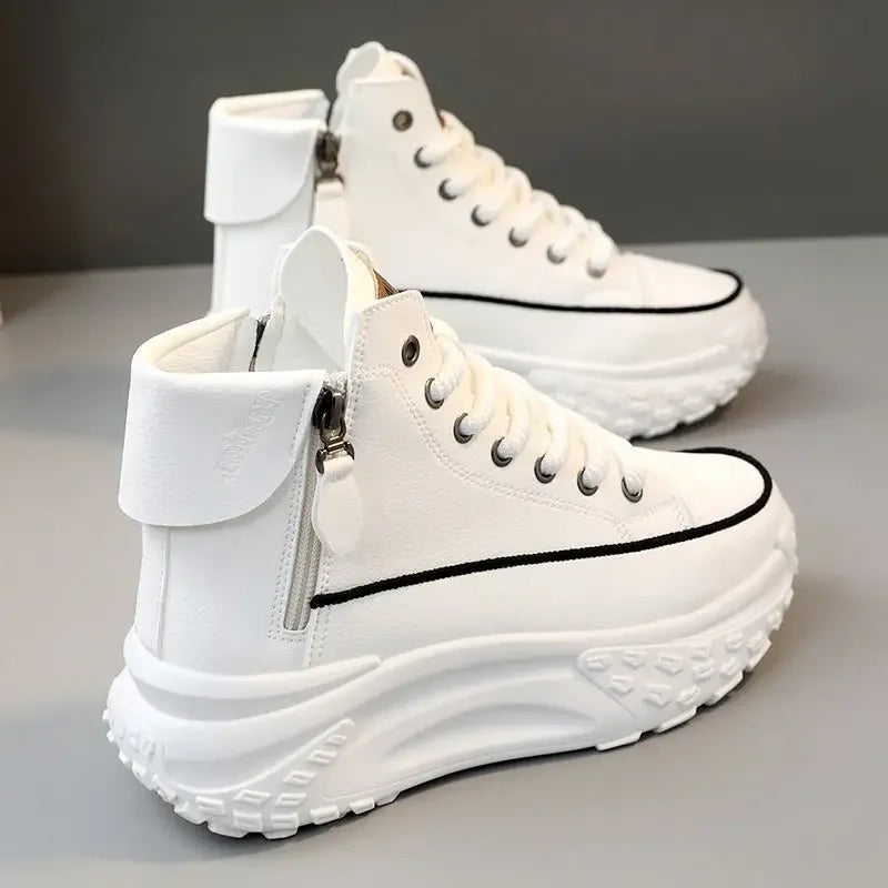 Tênis Plataforma Feminino Bella Urban™ – Altura, Conforto e Estilo em um Só