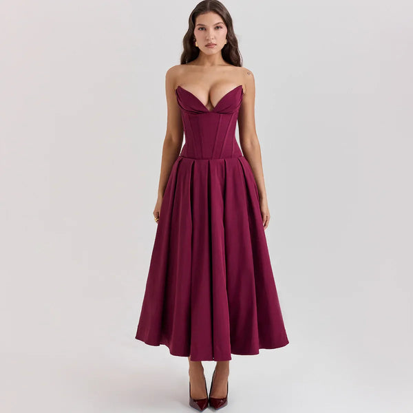 Vestido Longo Tomara que Caia Elegante - Ideal para Eventos Especiais