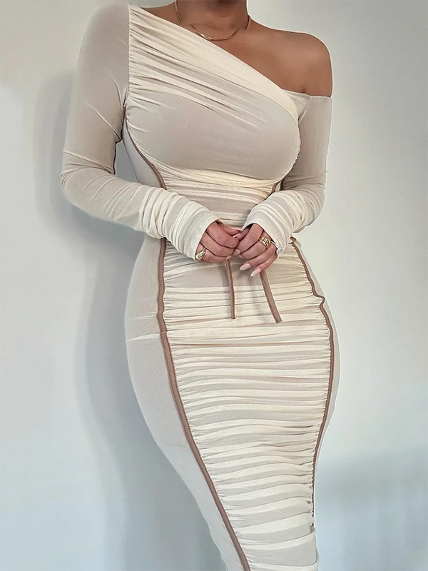 Vestido Midi Elegance Feminino