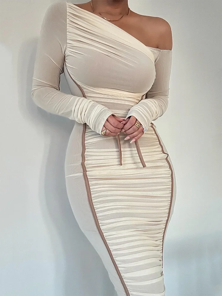 Vestido Midi Elegance Feminino