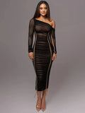 Vestido Midi Elegance Feminino